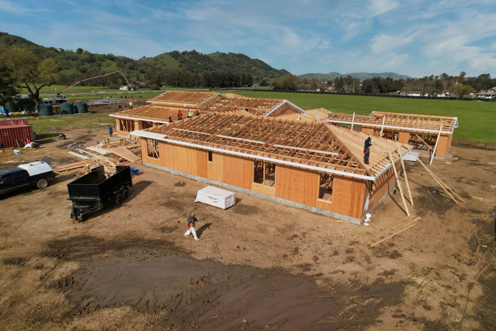 Quail Mountain Builders new home build