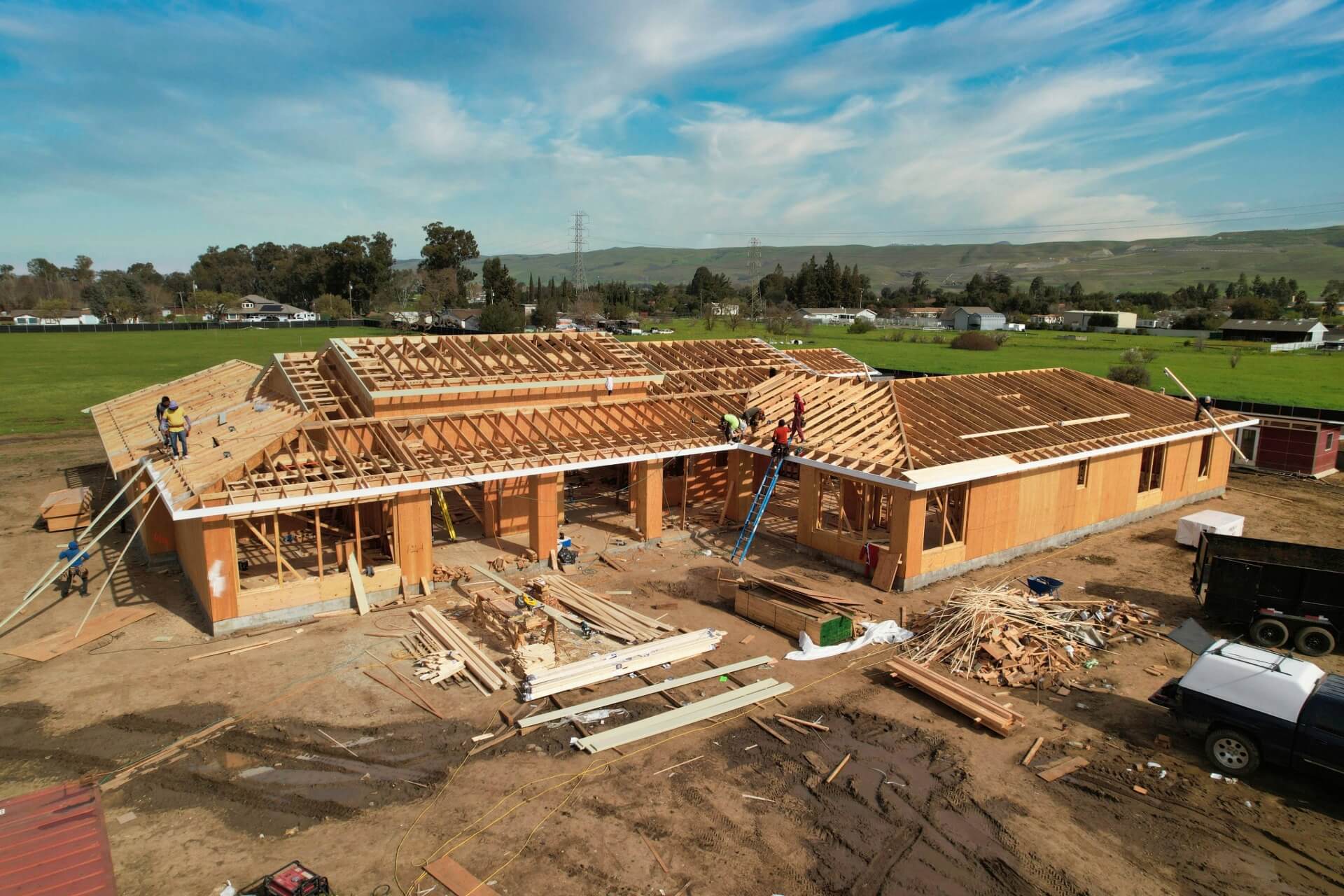 Quail Mountain Builders new home build