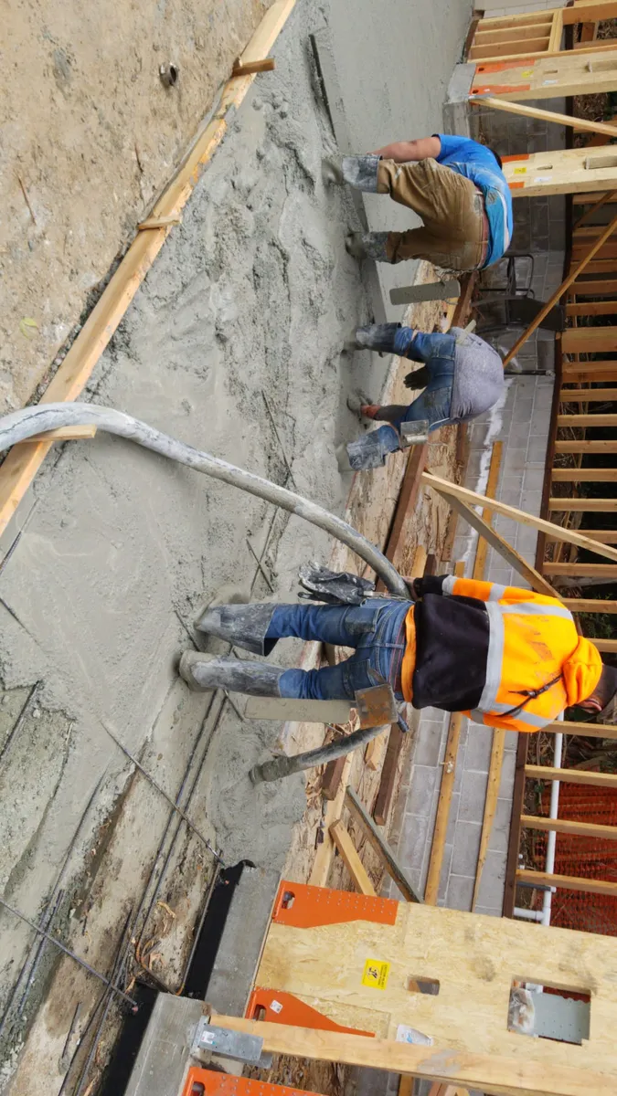 concrete work for patio north bay ca quail mountain builders